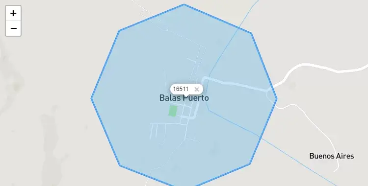 Mapa de Balsapuerto, capital de la provincia de Alto Amazonas, Loreto
